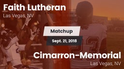 Matchup: Faith Lutheran vs. Cimarron-Memorial  2018