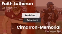 Matchup: Faith Lutheran vs. Cimarron-Memorial  2019
