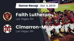 Recap: Faith Lutheran  vs. Cimarron-Memorial  2019