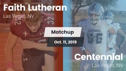 Matchup: Faith Lutheran vs. Centennial  2019