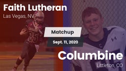 Matchup: Faith Lutheran vs. Columbine  2020