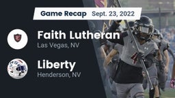 Recap: Faith Lutheran  vs. Liberty  2022