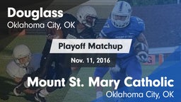 Matchup: Douglass vs. Mount St. Mary Catholic  2016