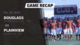 Recap: Douglass  vs. Plainview  2016