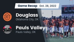 Recap: Douglass  vs. Pauls Valley  2022