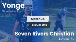 Matchup: Yonge  vs. Seven Rivers Christian  2018