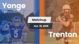 Matchup: Yonge  vs. Trenton  2018