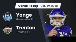 Recap: Yonge  vs. Trenton  2018