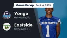 Recap: Yonge  vs. Eastside  2019