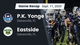 Recap: P.K. Yonge  vs. Eastside  2020