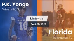 Matchup: Yonge  vs. Florida  2020