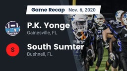 Recap: P.K. Yonge  vs. South Sumter  2020