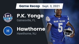 Recap: P.K. Yonge  vs. Hawthorne  2021