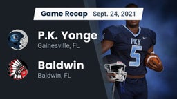 Recap: P.K. Yonge  vs. Baldwin  2021
