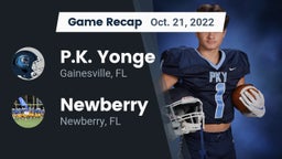 Recap: P.K. Yonge  vs. Newberry  2022