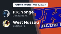 Recap: P.K. Yonge  vs. West Nassau  2023