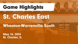 St. Charles East  vs Wheaton-Warrenville South  Game Highlights - May 14, 2024