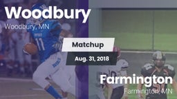 Matchup: Woodbury  vs. Farmington  2018
