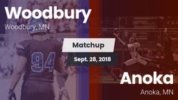 Matchup: Woodbury  vs. Anoka  2018