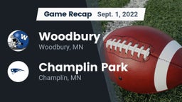 Recap: Woodbury  vs. Champlin Park  2022