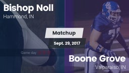 Matchup: Bishop Noll High vs. Boone Grove  2017