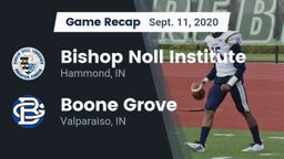 Recap: Bishop Noll Institute vs. Boone Grove  2020
