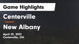 Centerville vs New Albany  Game Highlights - April 29, 2022