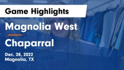 Magnolia West  vs Chaparral  Game Highlights - Dec. 28, 2022