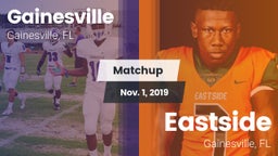 Matchup: Gainesville High vs. Eastside  2019