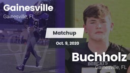 Matchup: Gainesville High vs. Buchholz  2020