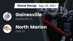 Recap: Gainesville  vs. North Marion  2021
