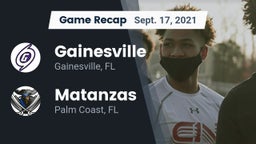 Recap: Gainesville  vs. Matanzas  2021