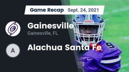Recap: Gainesville  vs. Alachua Santa Fe 2021
