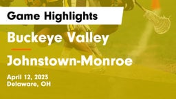 Buckeye Valley  vs Johnstown-Monroe  Game Highlights - April 12, 2023