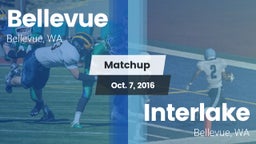 Matchup: Bellevue vs. Interlake  2016