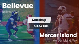 Matchup: Bellevue vs. Mercer Island  2016