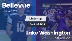 Matchup: Bellevue vs. Lake Washington  2018
