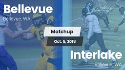 Matchup: Bellevue vs. Interlake  2018