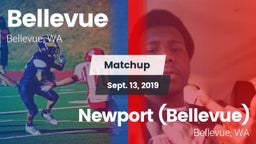 Matchup: Bellevue vs. Newport  (Bellevue) 2019