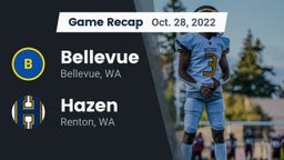 Recap: Bellevue  vs. Hazen  2022