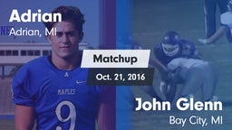Matchup: Adrian  vs. John Glenn  2016