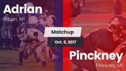 Matchup: Adrian  vs. Pinckney  2017