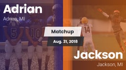 Matchup: Adrian  vs. Jackson  2018