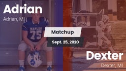 Matchup: Adrian  vs. Dexter  2020