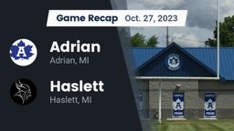 Recap: Adrian  vs. Haslett  2023