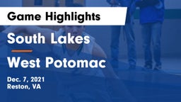 South Lakes  vs West Potomac  Game Highlights - Dec. 7, 2021