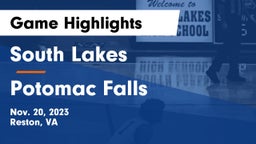 South Lakes  vs Potomac Falls  Game Highlights - Nov. 20, 2023