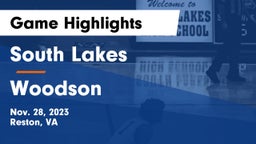 South Lakes  vs Woodson  Game Highlights - Nov. 28, 2023