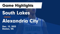 South Lakes  vs Alexandria City Game Highlights - Dec. 13, 2023