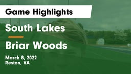 South Lakes  vs Briar Woods  Game Highlights - March 8, 2022